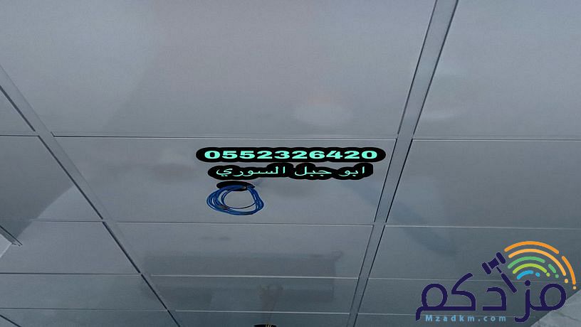 شرائح المنيوم للأسقف