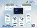 جهاز بصمة ZKTECO MB2000 للشركات والمؤسسات والمصانع والمدارس والجامعات والمستشفيات والمراكز التجارية والمؤسسات الحكومية