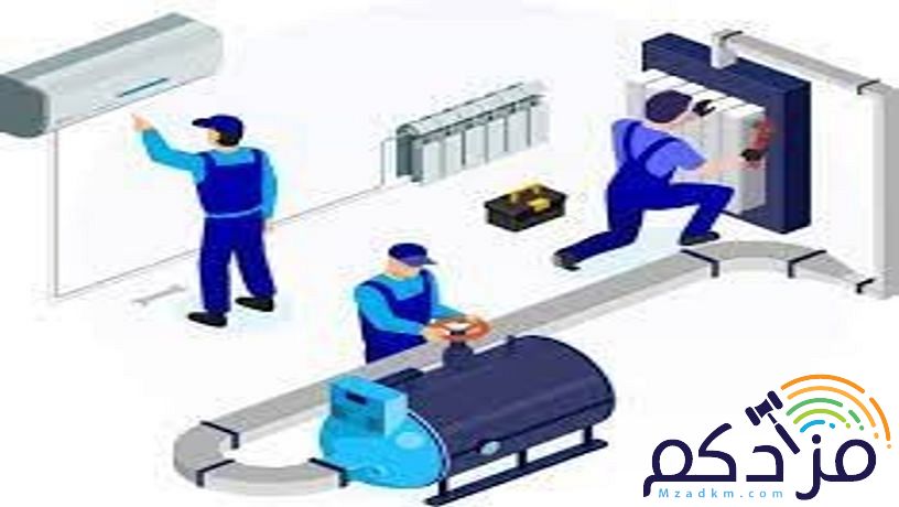 أعمال التكييف والتبريد المركزي تعاقدات صيانة سنوية بسعر الزيارة الواحدة سعر منافس وبالتقسيط