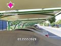 تنفيذ مشاريع مظلات كابولي 0500559613 توريد وتركيب مظلات مواقف سيارات