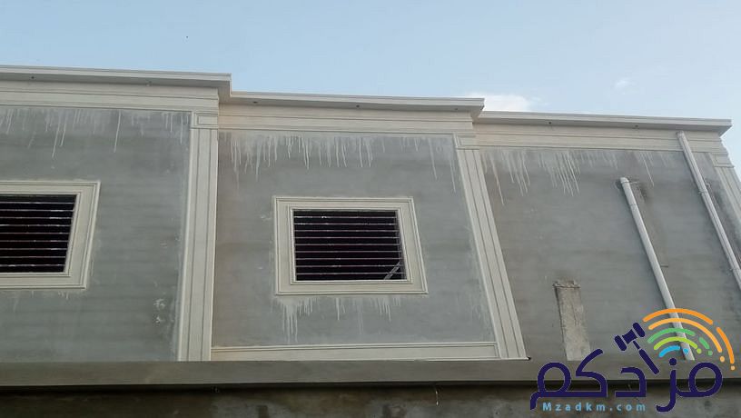 ديكورات اسمنت ابيض خارجي
