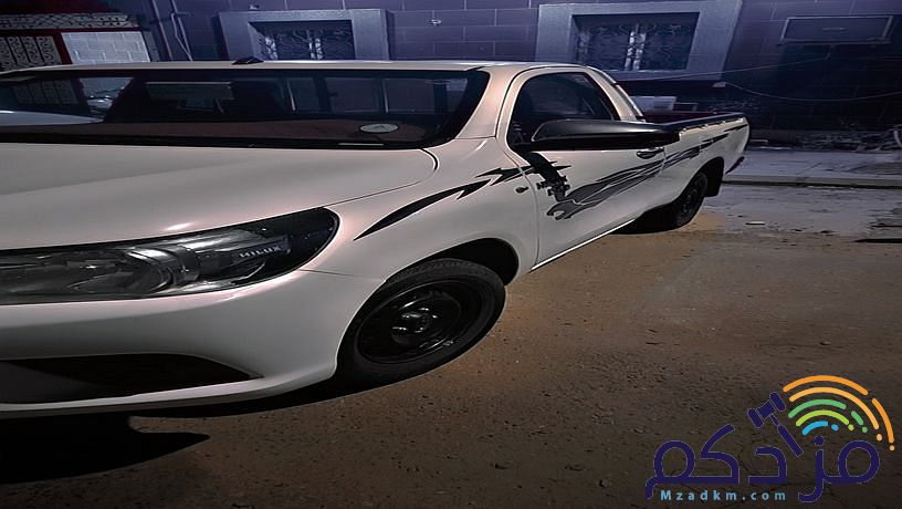 هايلكس غماره ديزل موديل 20180نضيف