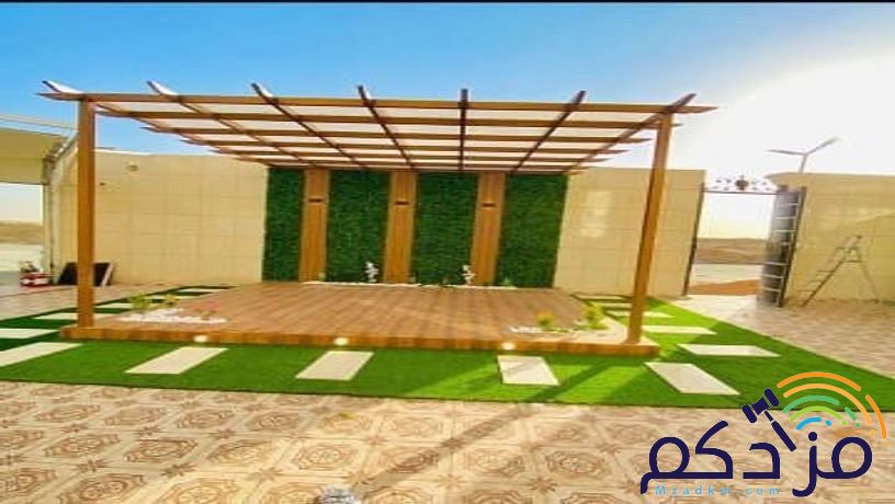 تنسيق حدائق المدينة المنورة موسسه فن العشب