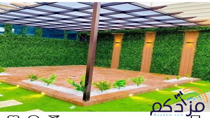 تنسيق حدائق المدينة المنورة موسسه فن العشب