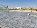 صبة مطبوعة ملونة ديكور صبة ميزانية مروحة