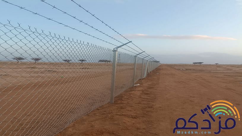 شبوك اسياج امنيه وتوريد وزراعة النخيل