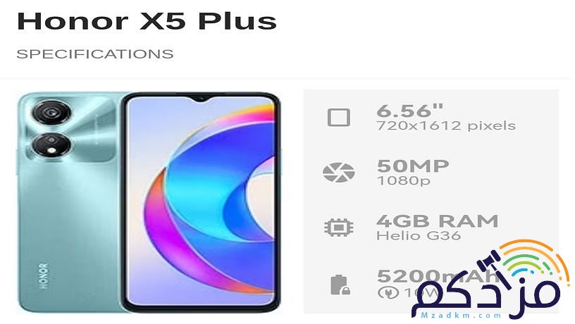 Honor X5 plus