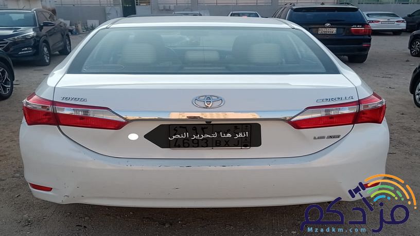 تويوتا كورولا 2015 مستعملة للبيع