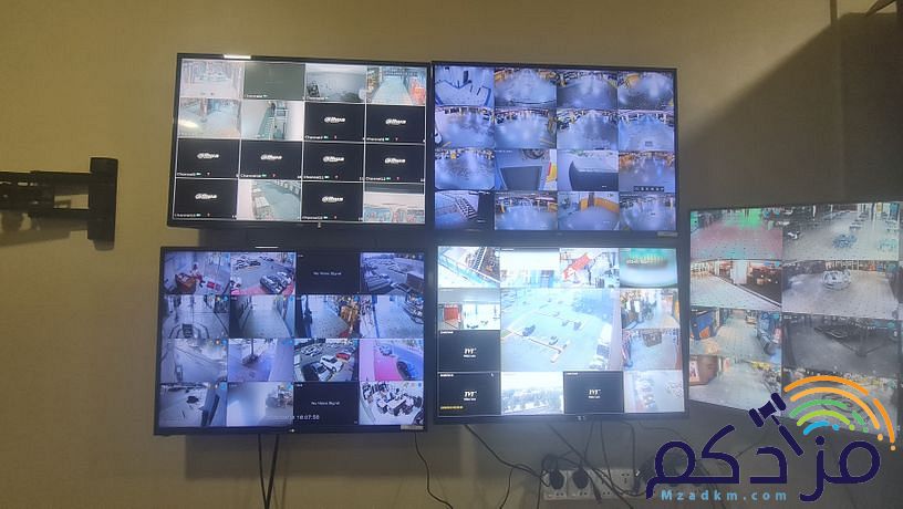 تركيب صيانة كاميرات مراقبة - اجهزة كاشير - شبكات - بصمة