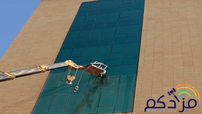 تنظيف الواجهات الزجاجية بجدة