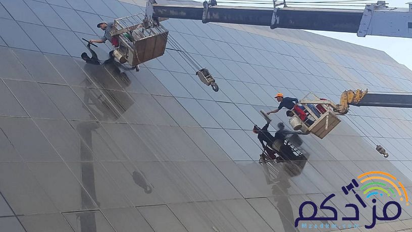 تنظيف الواجهات الزجاجية بجدة