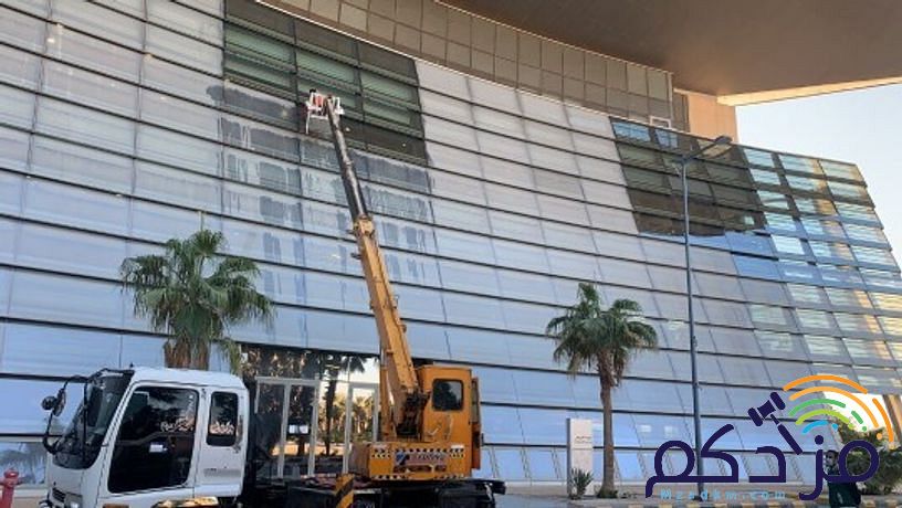 تنظيف الواجهات الزجاجية بجدة