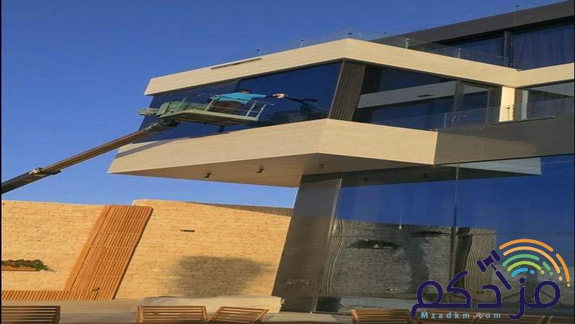 تنظيف الواجهات الزجاجية بجدة