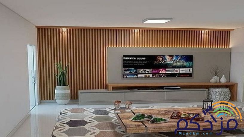 ديكور شاشه ديكور مداخل بديل الخشب بديل الرخام مرايا