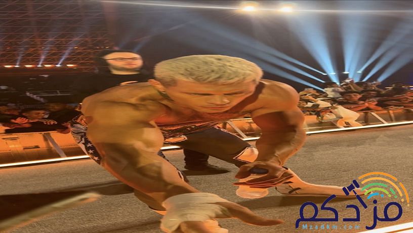 توقيع المصارع كودي رودز مع الاثبات