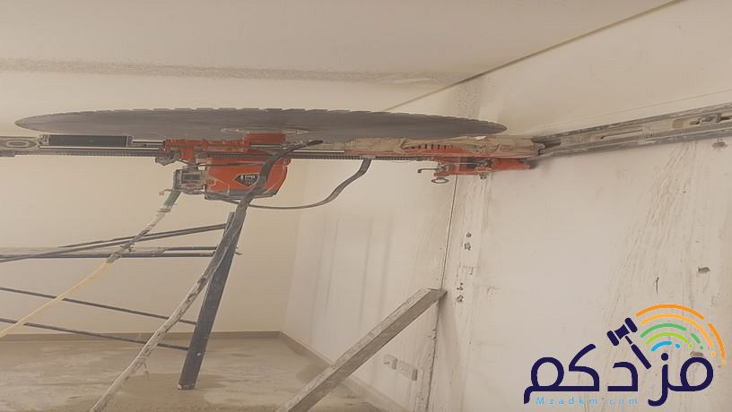 قص الجدار بالليزر