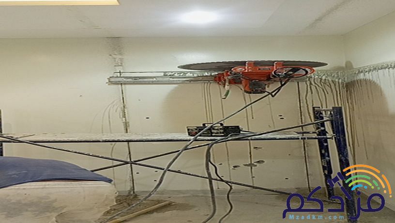 قص الجدار بالليزر
