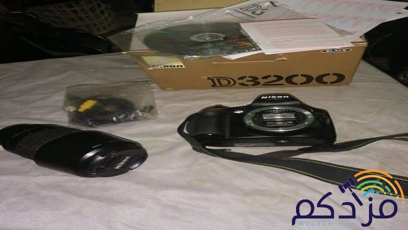 كايمرا تصوير نايكون بجميع ملحقاتها