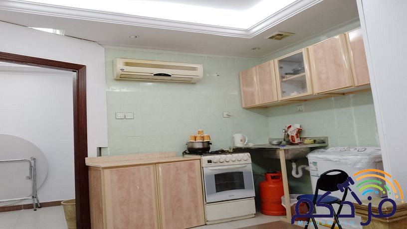 للايجار بمكه شقه مفروشه مع او بدون خروج حج غرفتين وصالتين ودورتين مياه