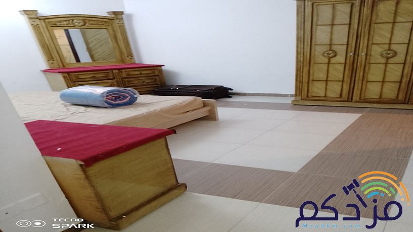 للايجار بمكه شقه مفروشه مع او بدون خروج حج غرفتين وصالتين ودورتين مياه