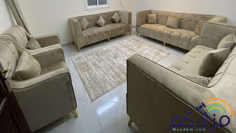 كنبين جديدة ونظيفة للبيع مستعجل