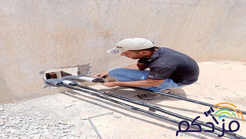 تأسيس وتمديد نحاس امريكي مولار لجميع انواع التكييف