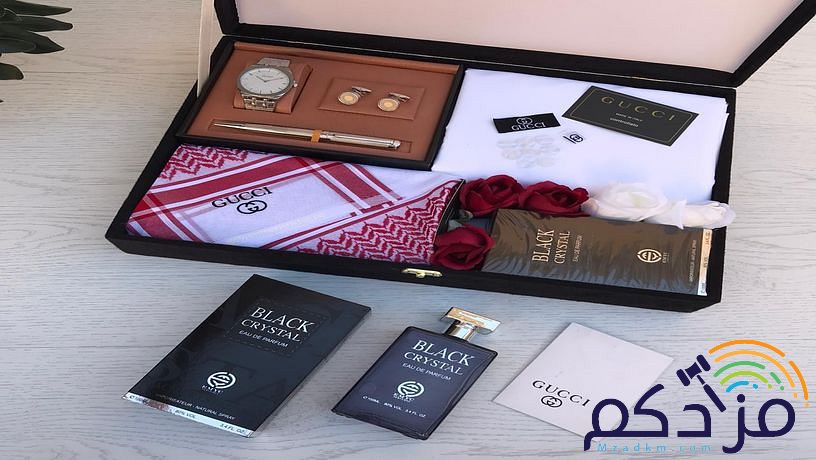 بوكس طقم رجالي من قوتشي بسعر خرافي